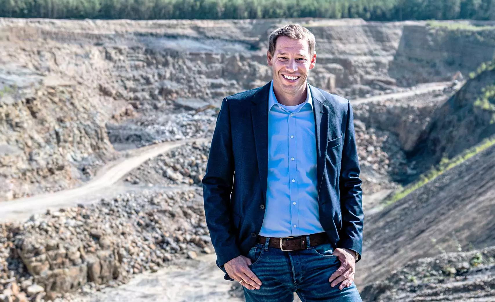 Westermann Steinbruch, Blick über das Gelände